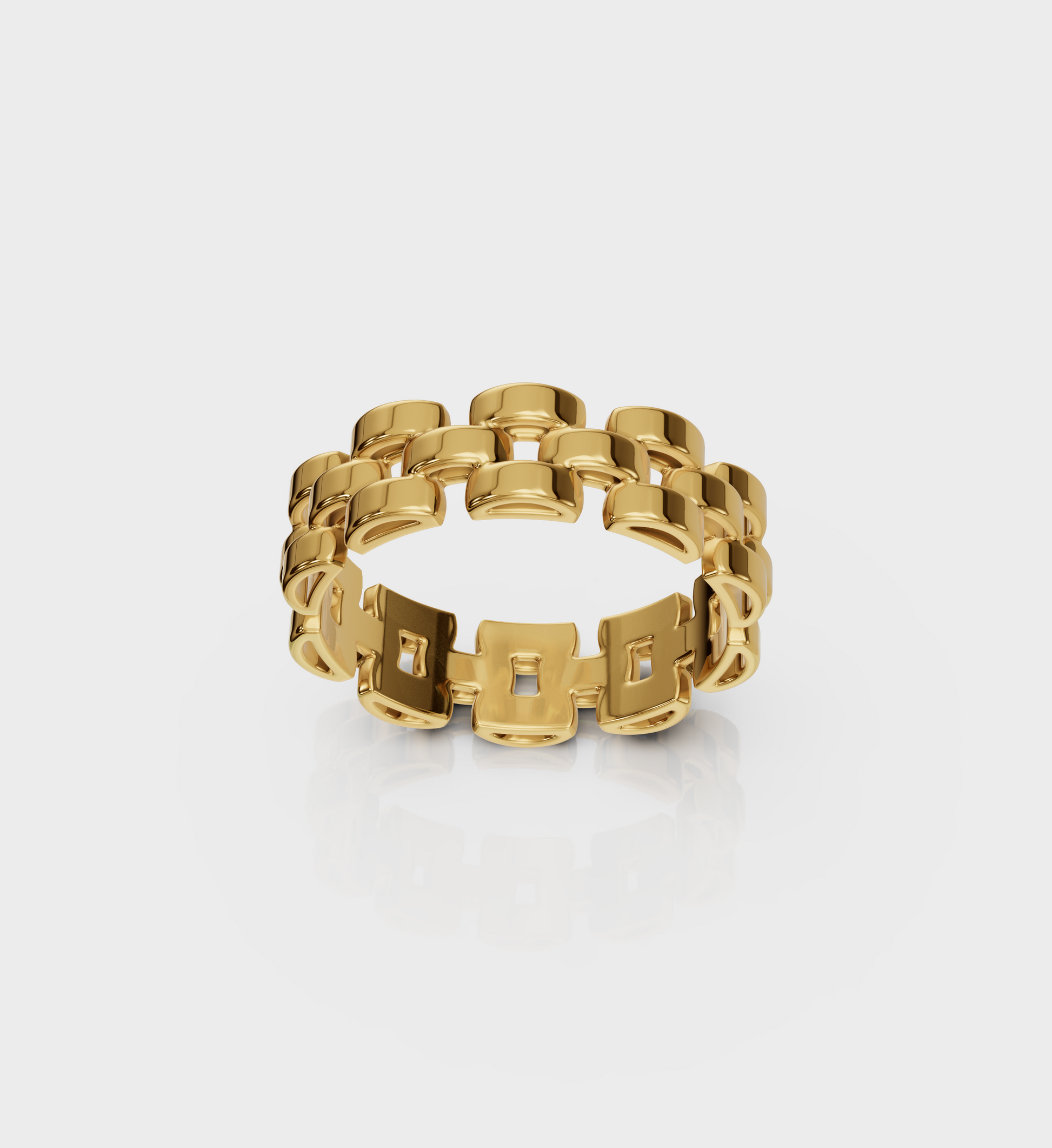 Flat Belt Ring