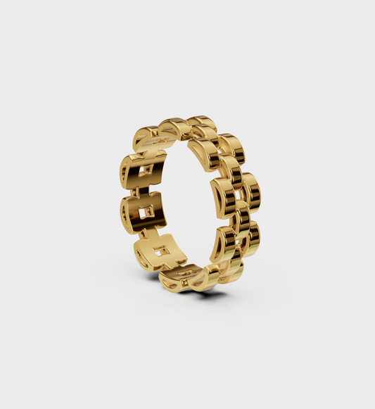 Flat Belt Ring