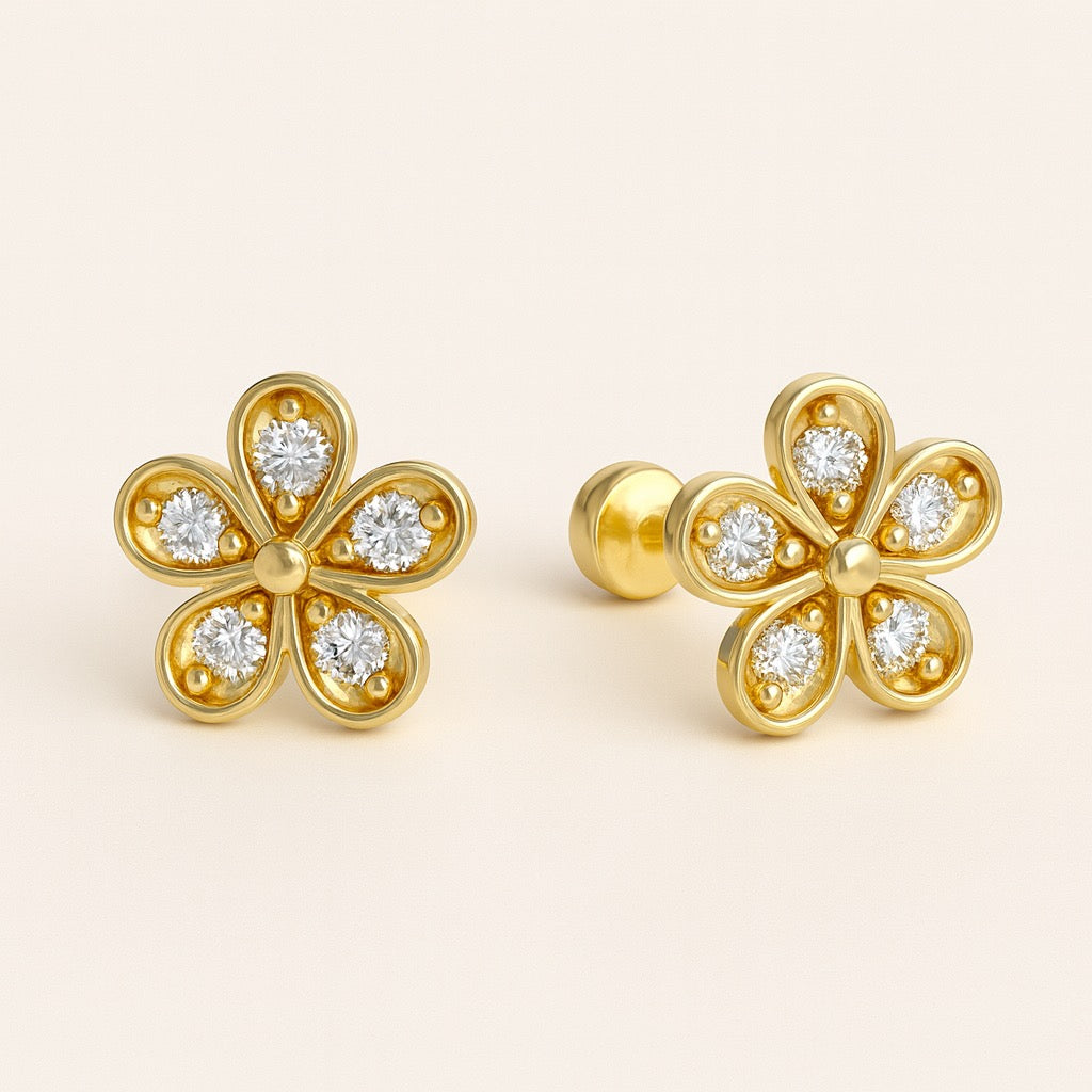 Flower Studs