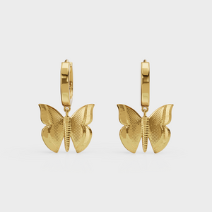 Gold Butterfly Huggies