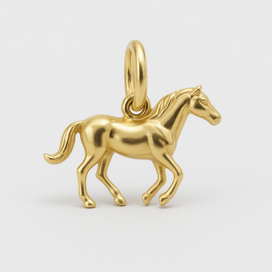 Horse Riding Charm