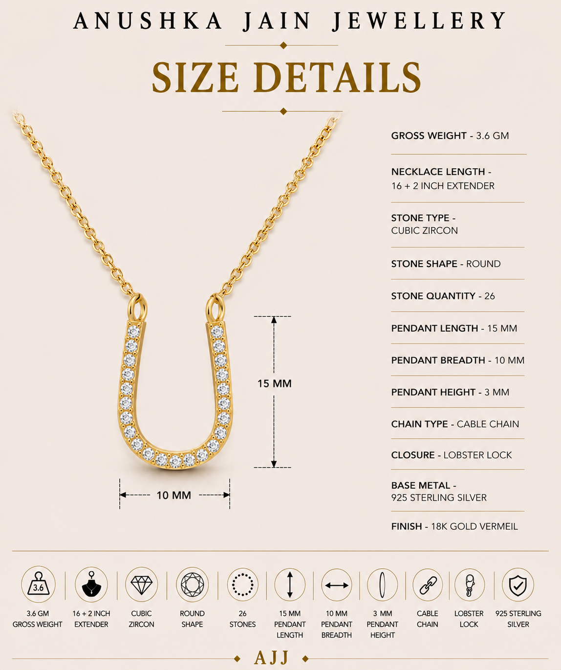 Horseshoe Necklace