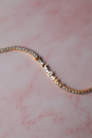 Name Diamond Tennis Bracelet