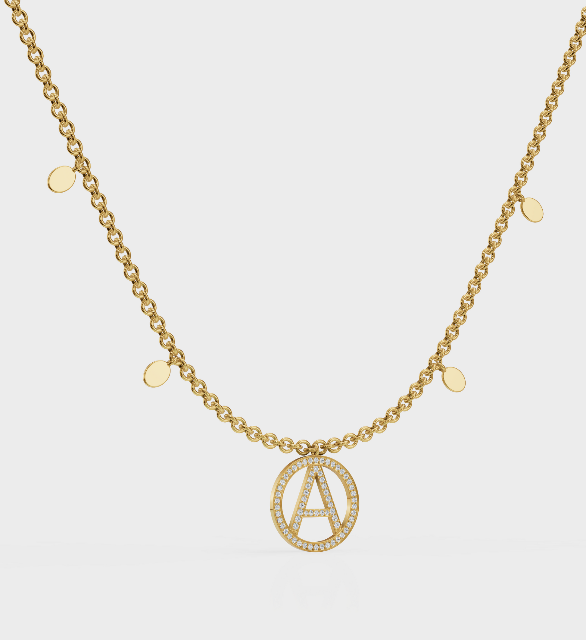 Initial Fame Necklace