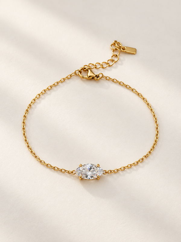 Marquise Bezel Bracelet