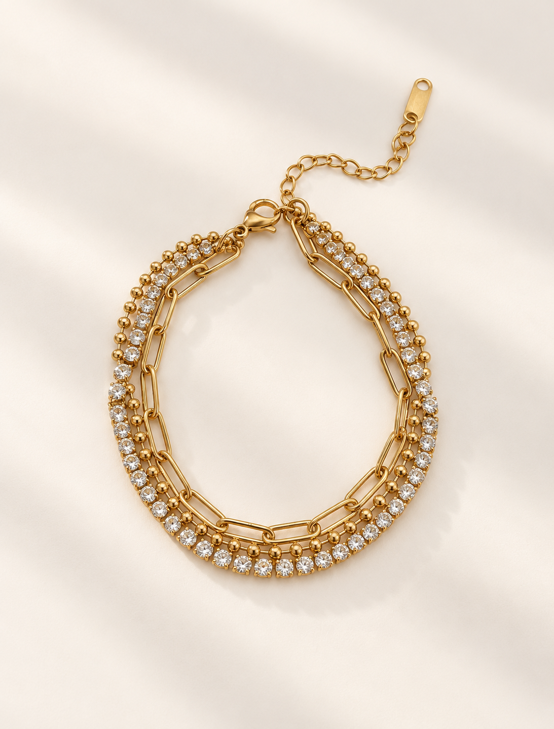 Triple Layer Bracelet