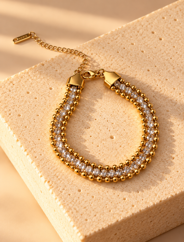 Bead Tennis Bracelet