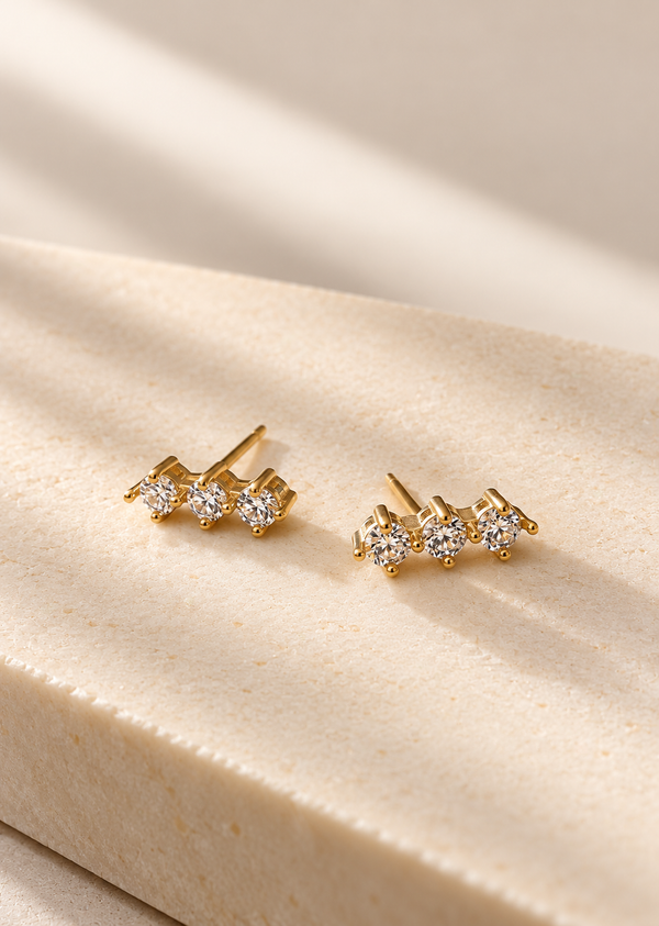 Trio Princess Line Stud