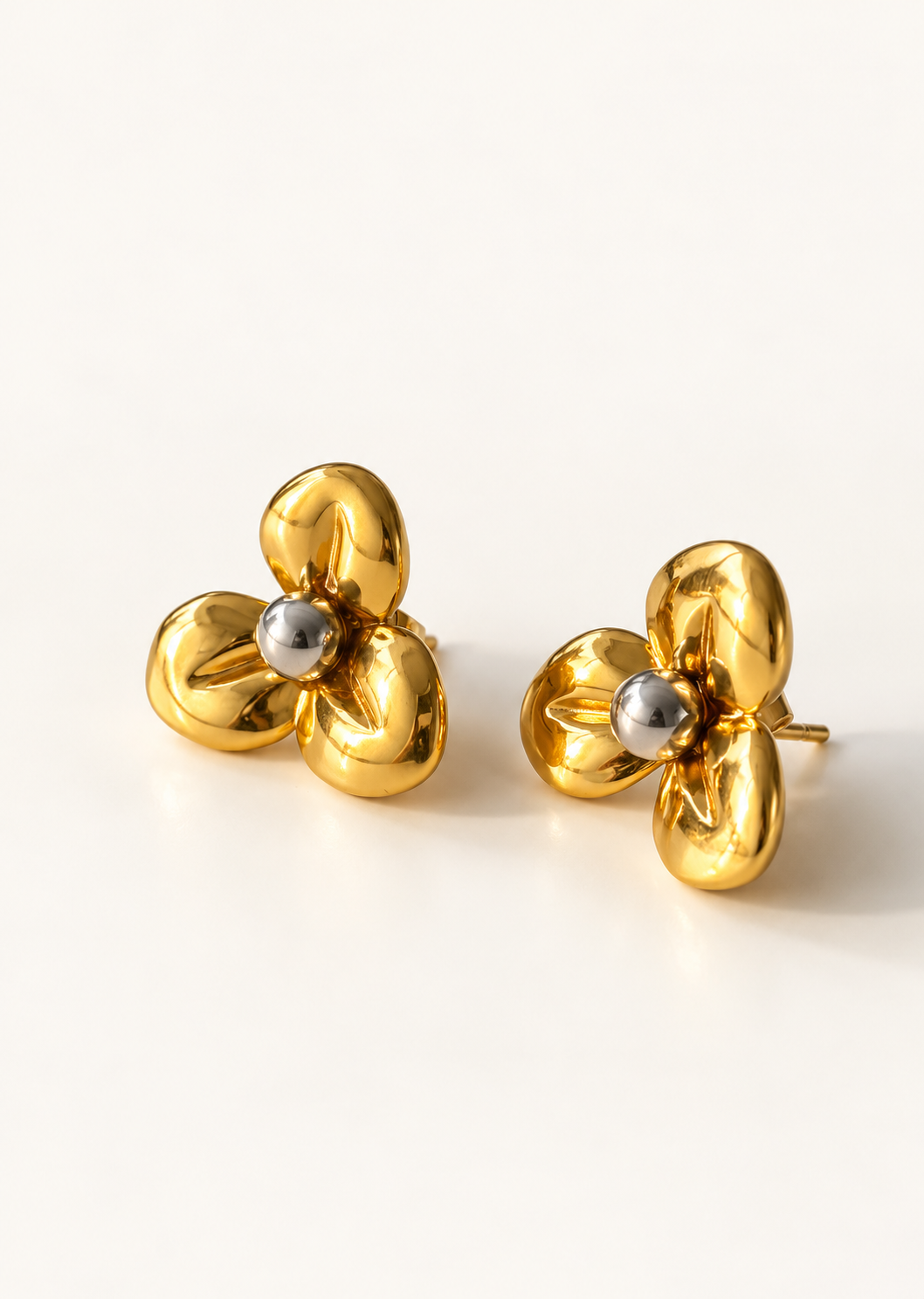 Bead Flower Earring