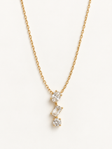 Geometric Drop Necklace