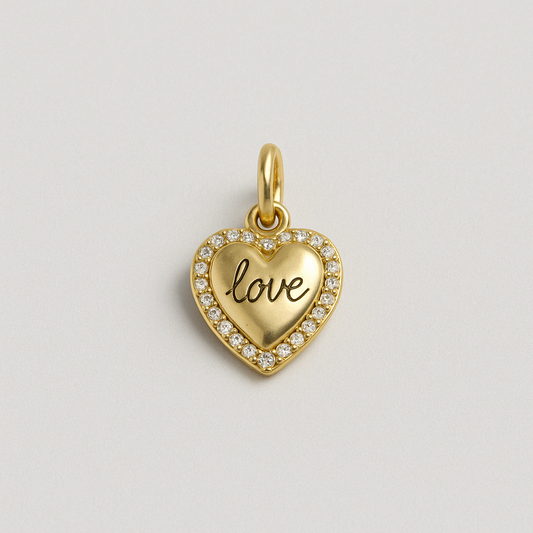 Love Heart Charm