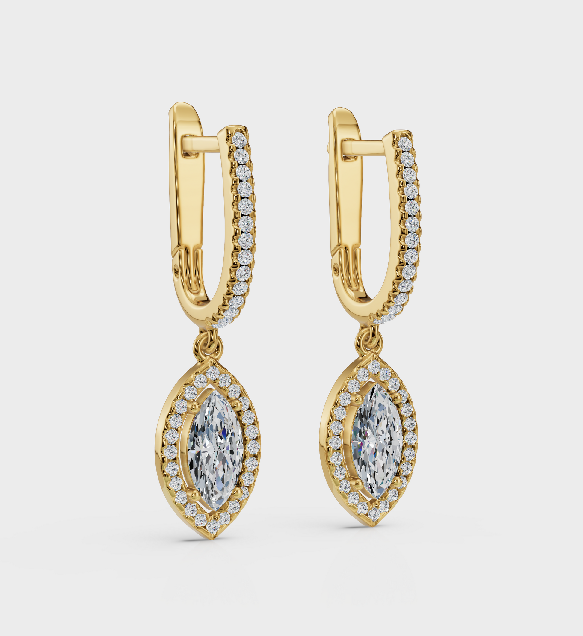 Marquise Diamond Earrings