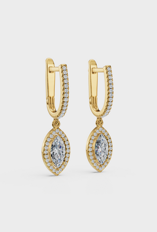 Marquise Diamond Earrings