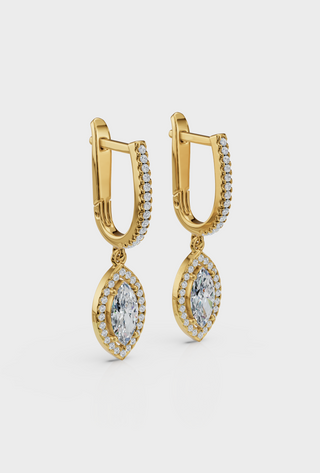 Marquise Diamond Earrings