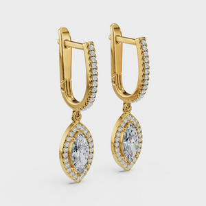 Marquise Diamond Earrings