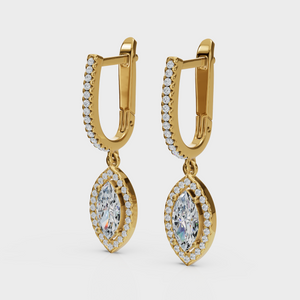 Marquise Diamond Earrings