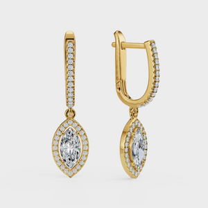 Marquise Diamond Earrings