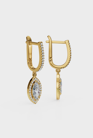 Marquise Diamond Earrings