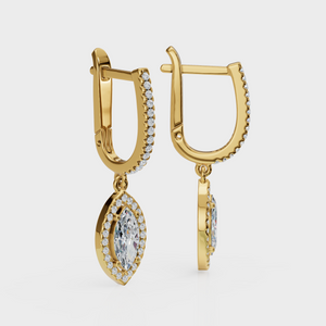 Marquise Diamond Earrings