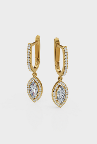 Marquise Diamond Earrings