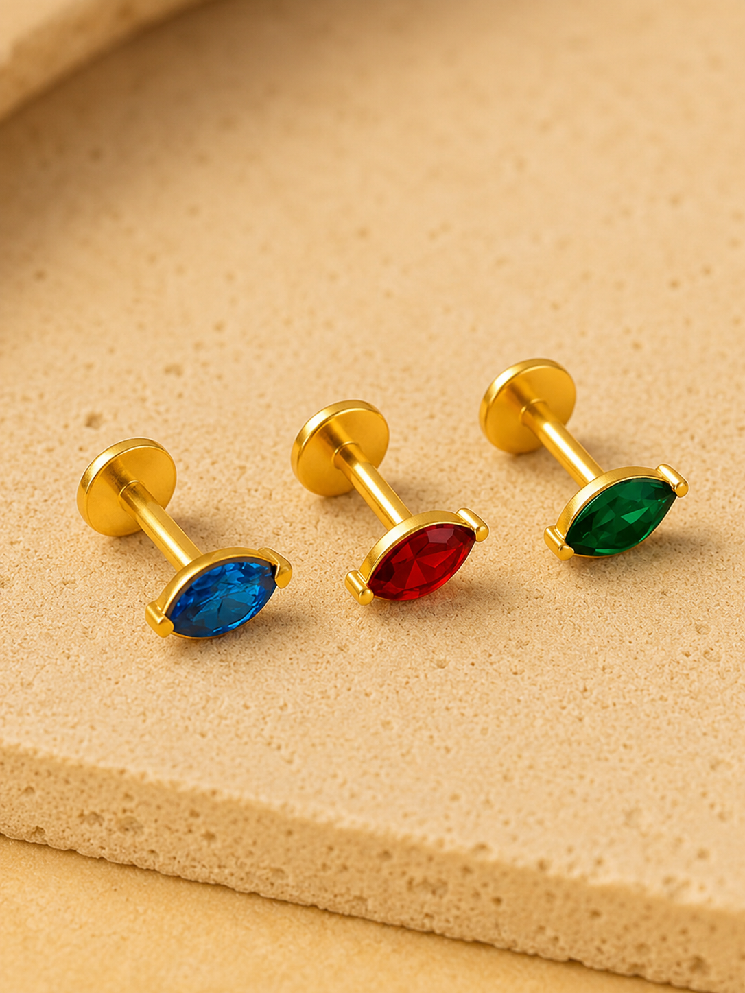 Marquise Combo Studs