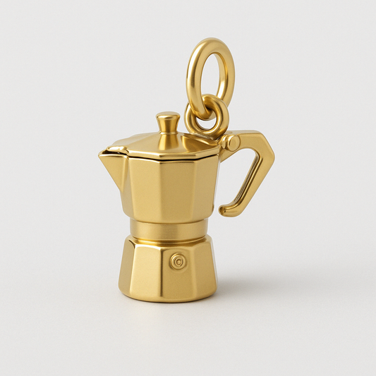 Mocha Pot Charm