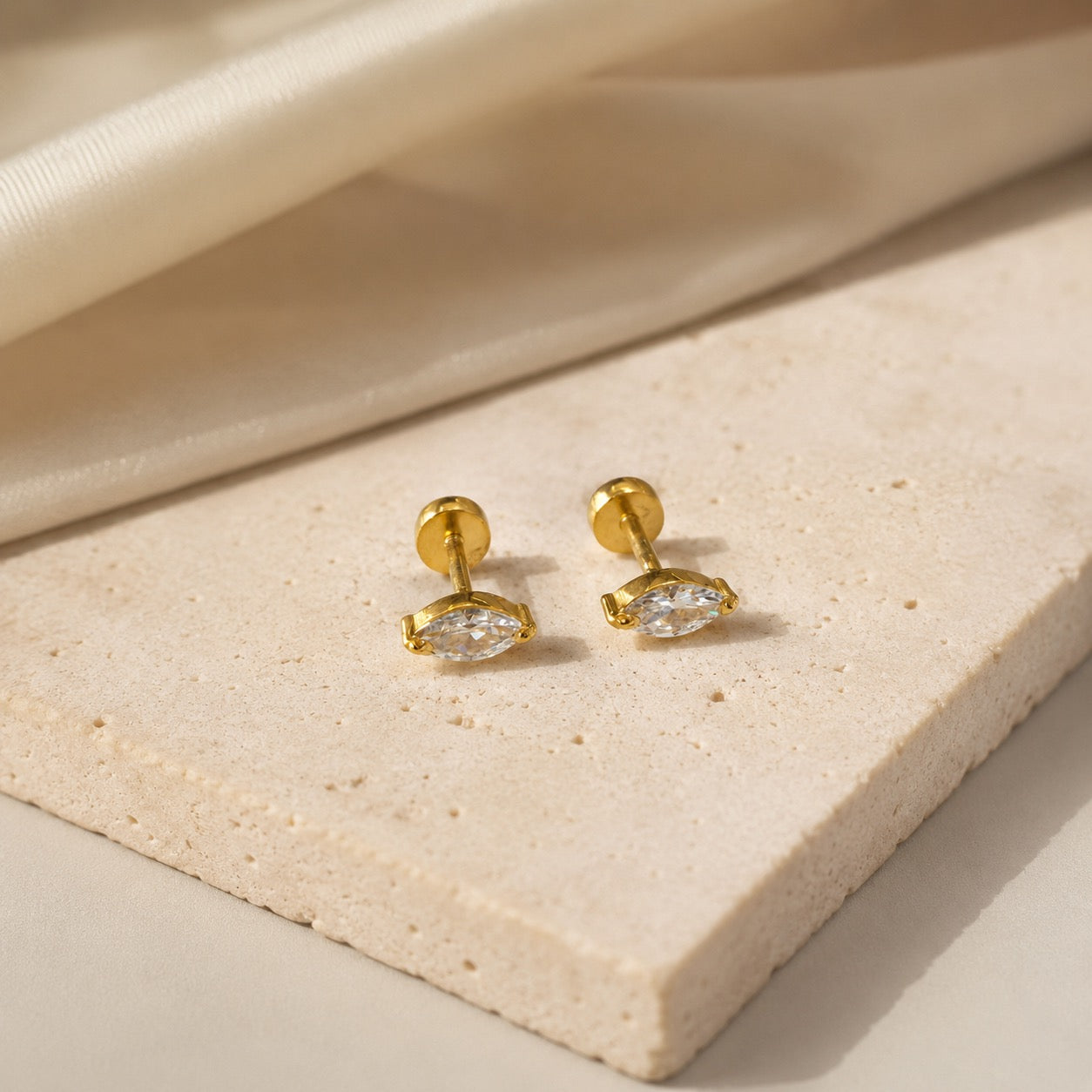 Marquise Studs