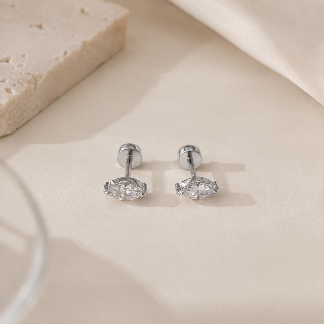 Marquise Studs