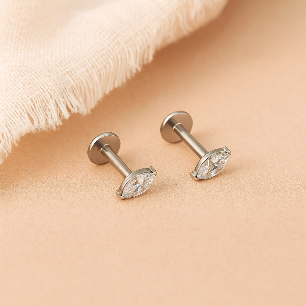 Marquise Studs