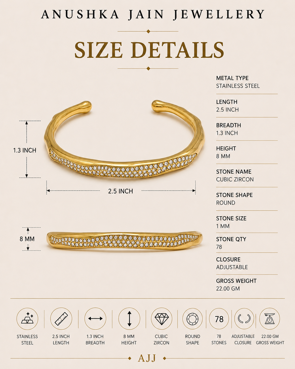 Mazel Cuff