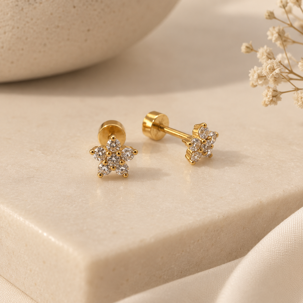 Micro Star Studs