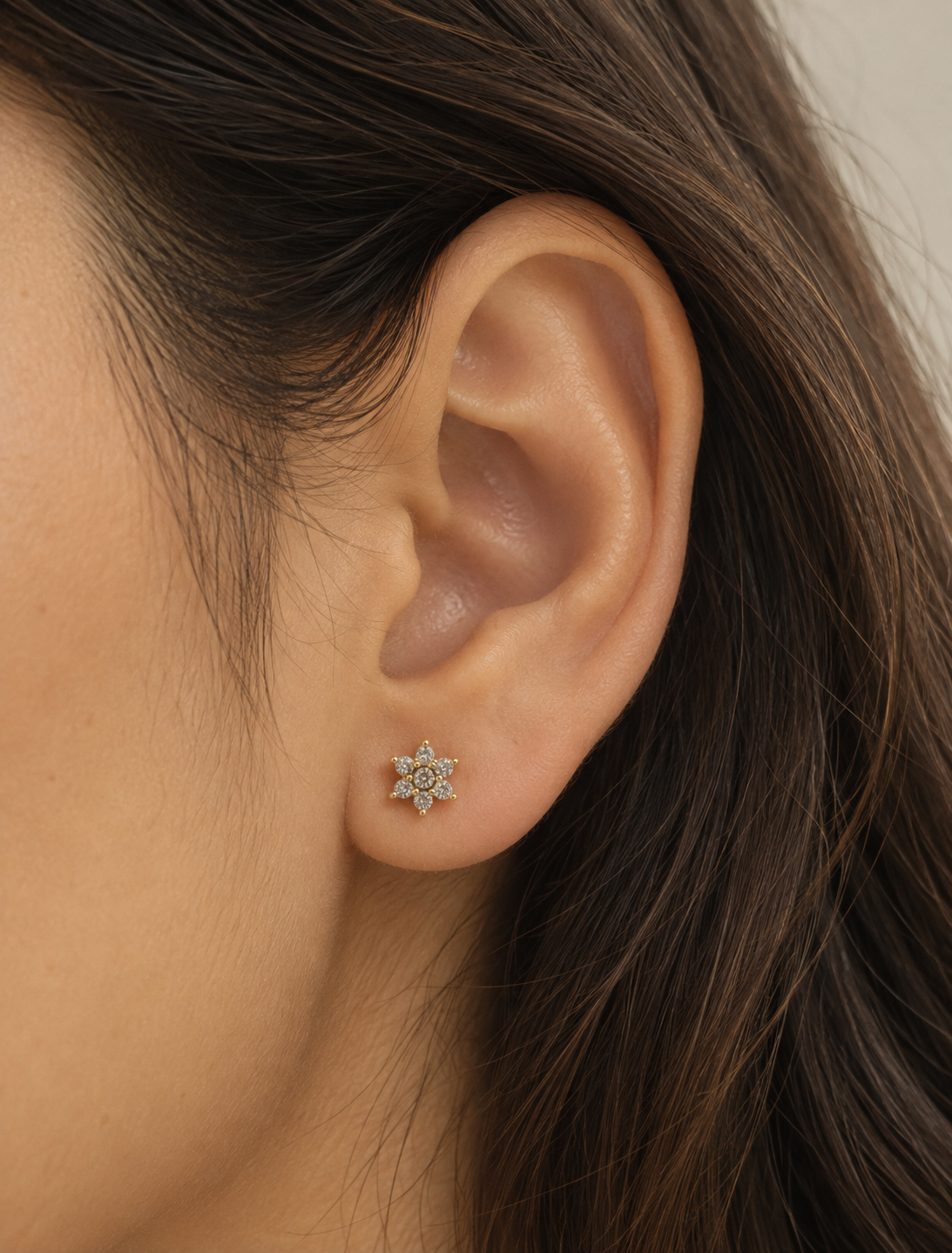 Micro Flower Stud