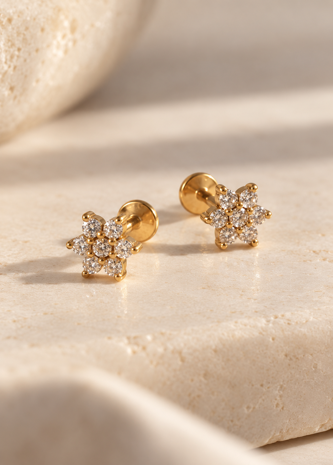Micro Flower Stud
