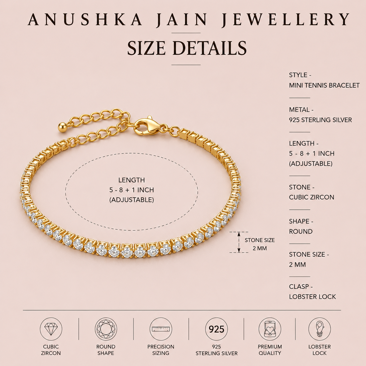 Mini Tennis Bracelet