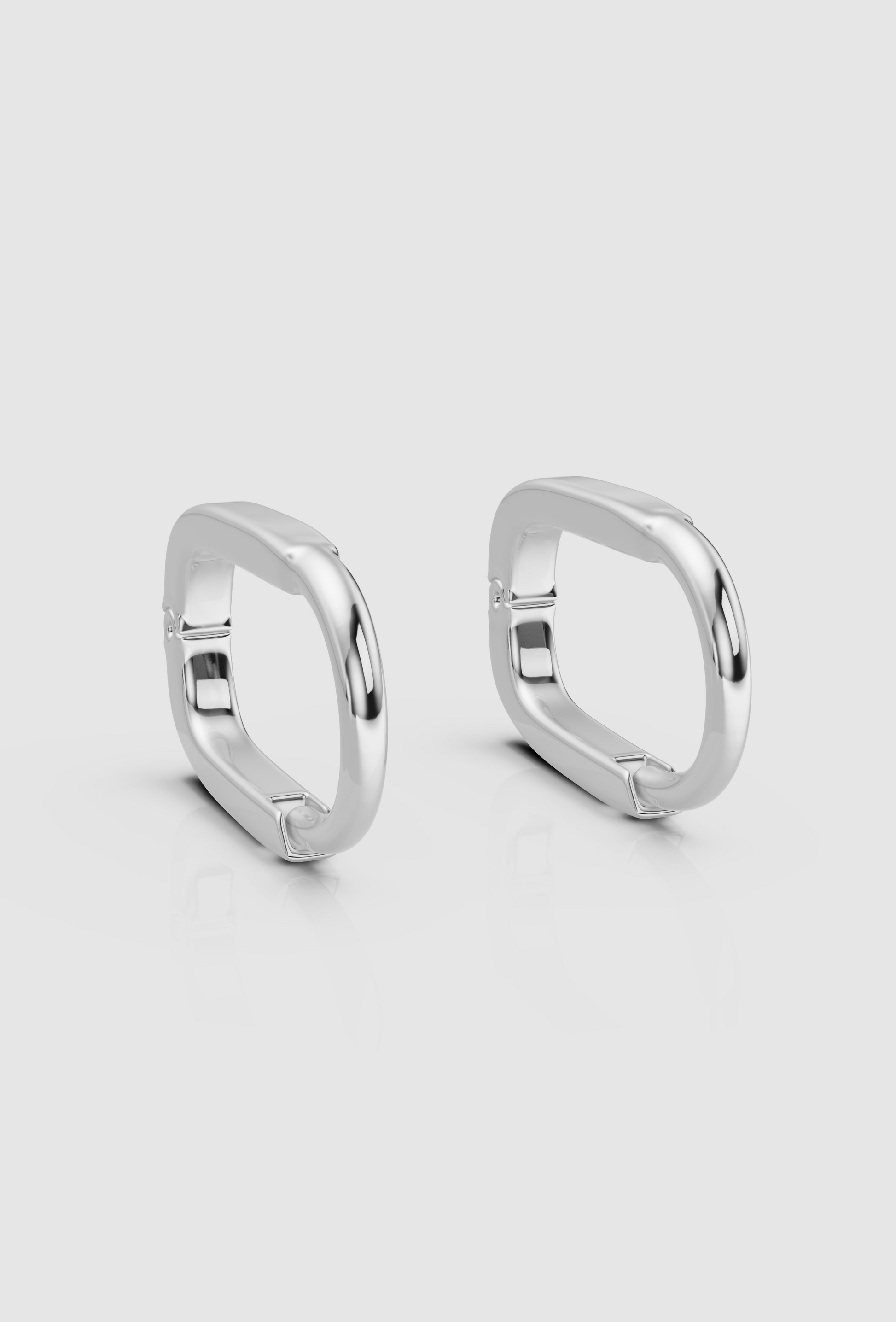 Oval Huggie Earring