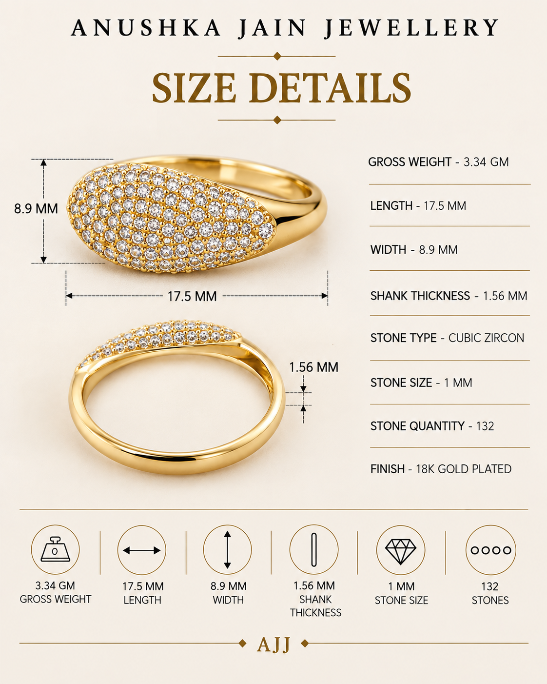 Oval Signet Ring