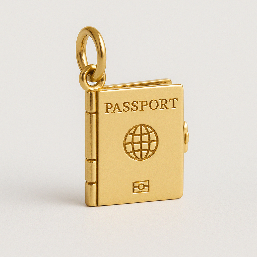 Passport Charm