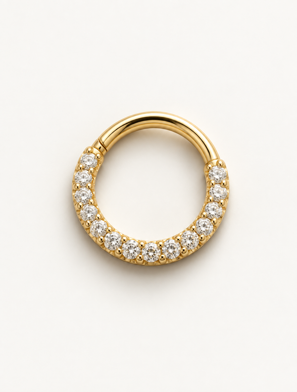 Pave Septum Ring