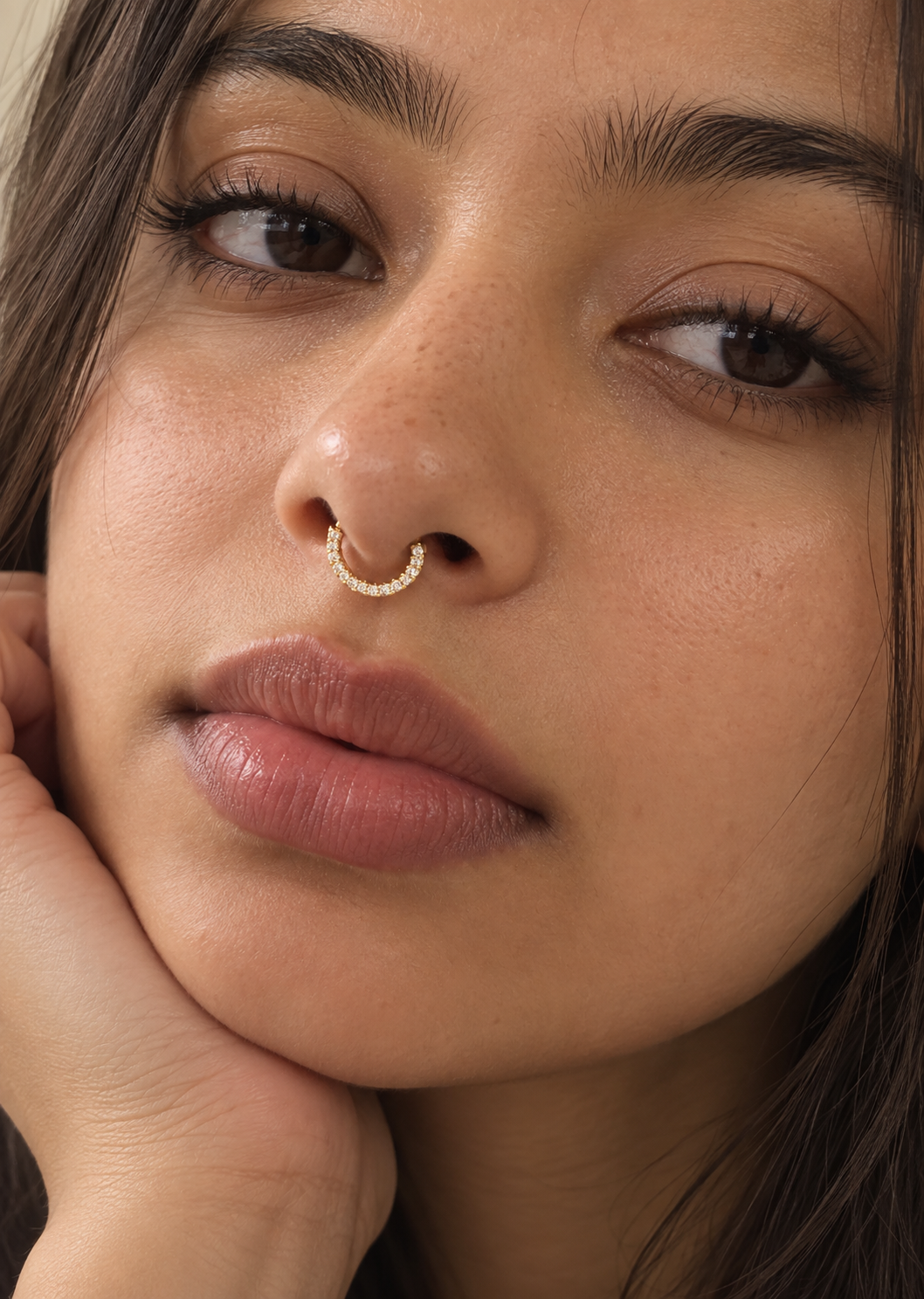 Pave Septum Ring