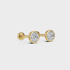 Round Diamond Studs