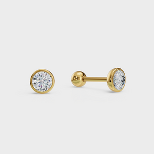 Round Diamond Studs