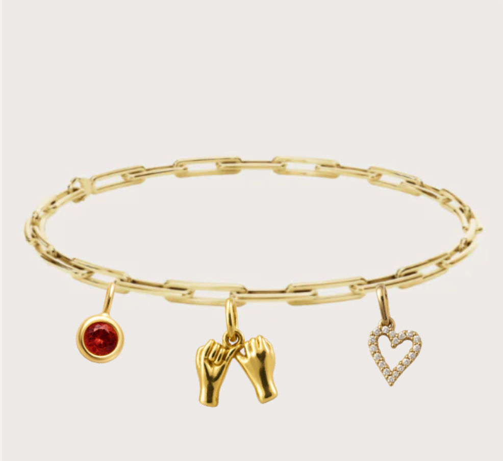 Create Your Own Charm Bracelet- 3 charms