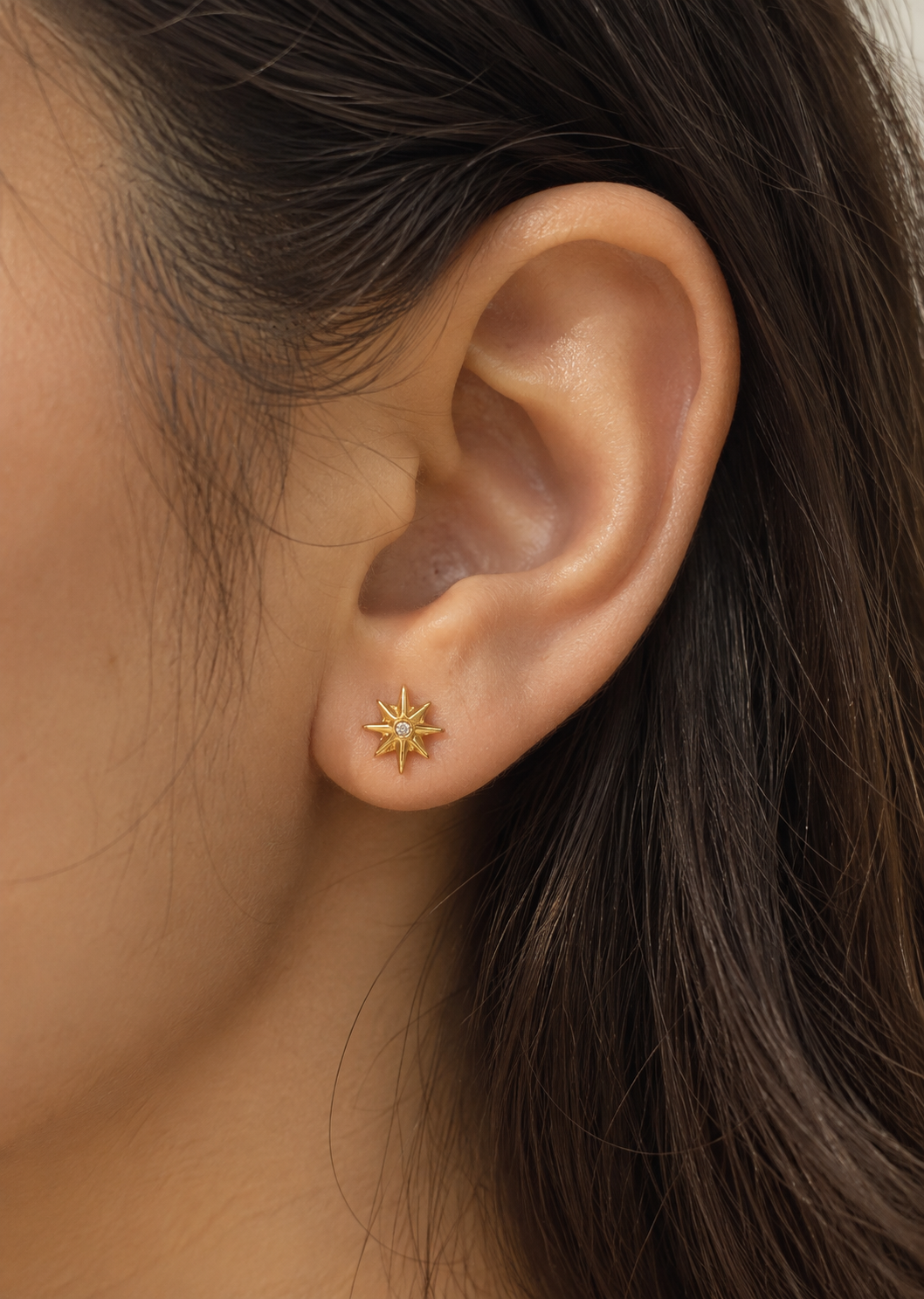 Starburst Flat Back Stud