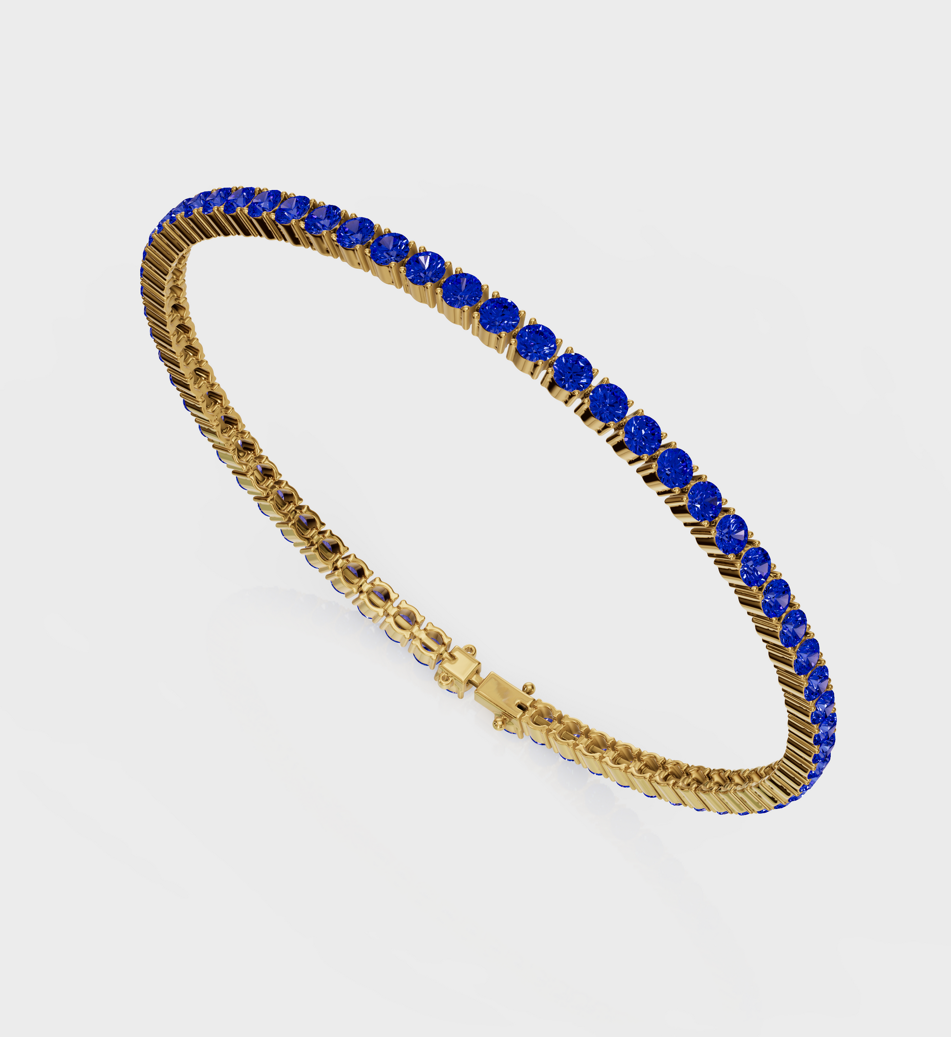 Sapphire Tennis Bracelet