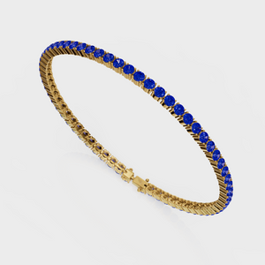 Sapphire Tennis Bracelet