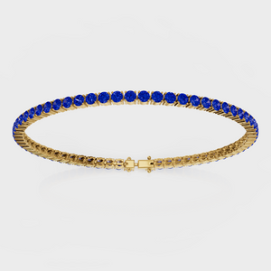 Sapphire Tennis Bracelet