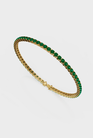 Emerald Tennis Bracelet