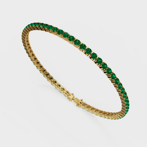 Emerald Tennis Bracelet