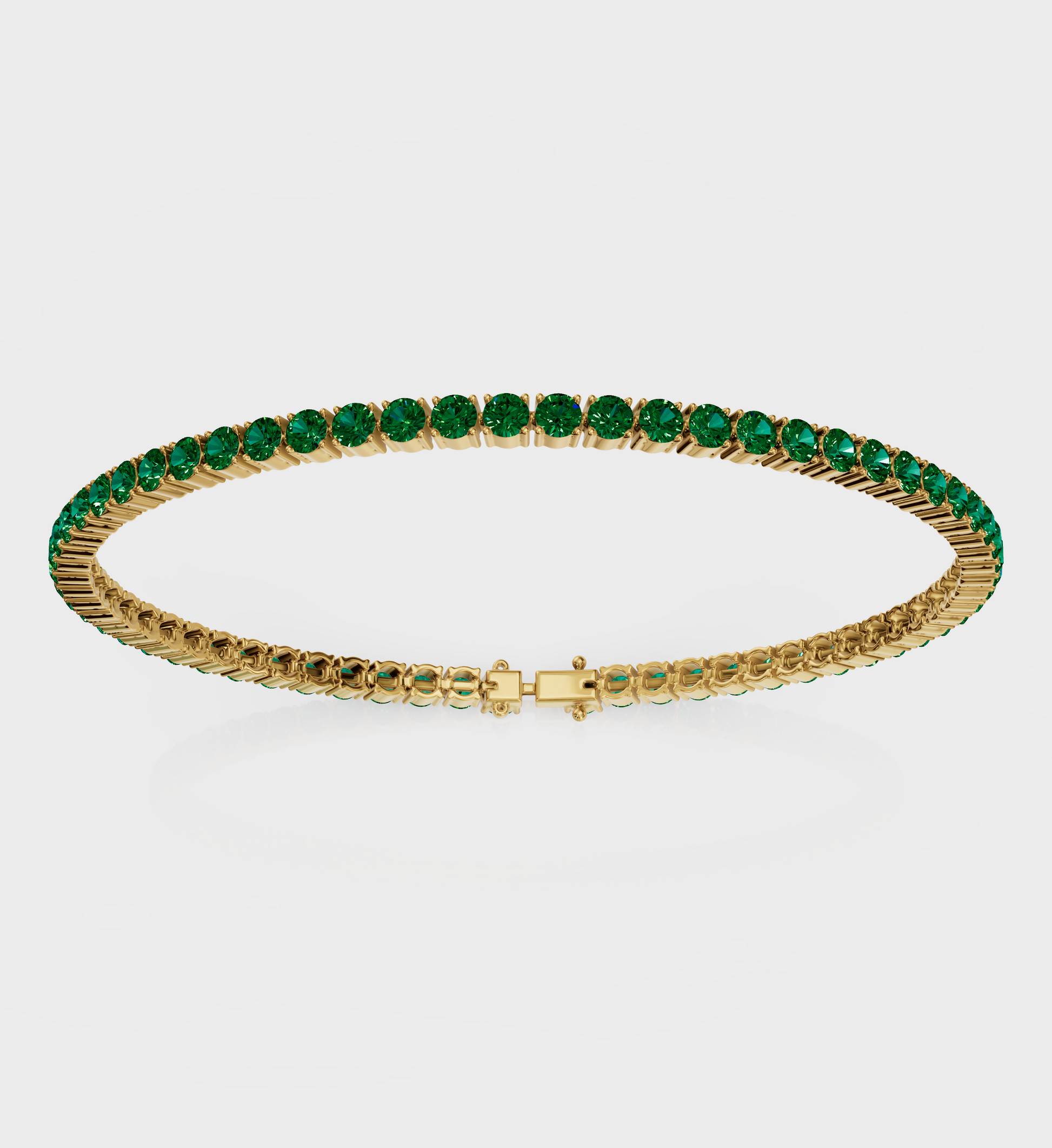 Emerald Tennis Bracelet