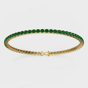 Emerald Tennis Bracelet